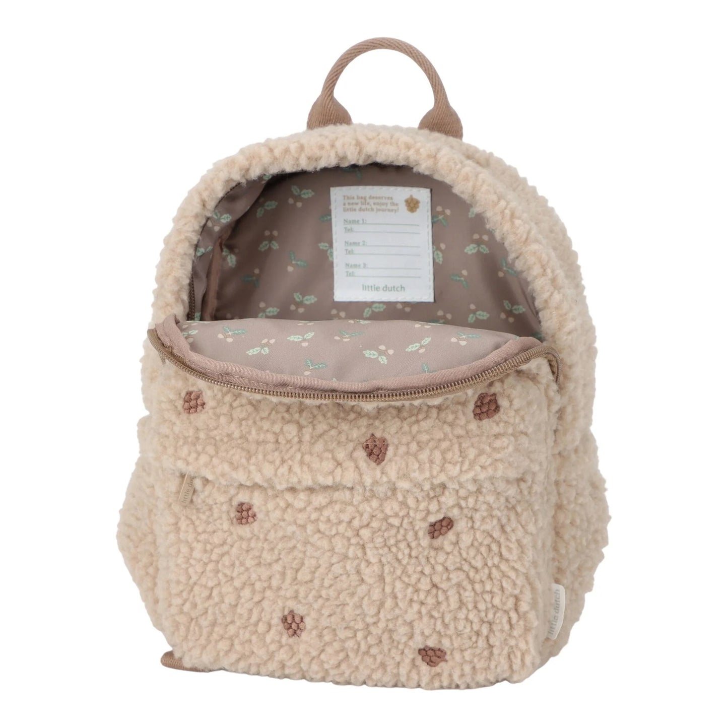 Rugzakje teddy Taupe