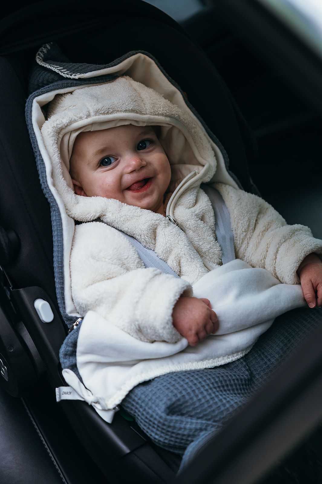 Teddy onesie Koeka "Malmo Pebble"