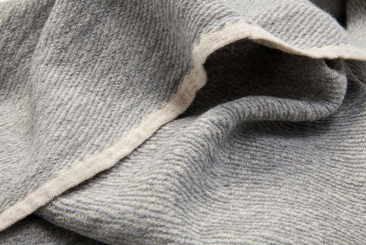 Koeka wiegdeken Soft Grey