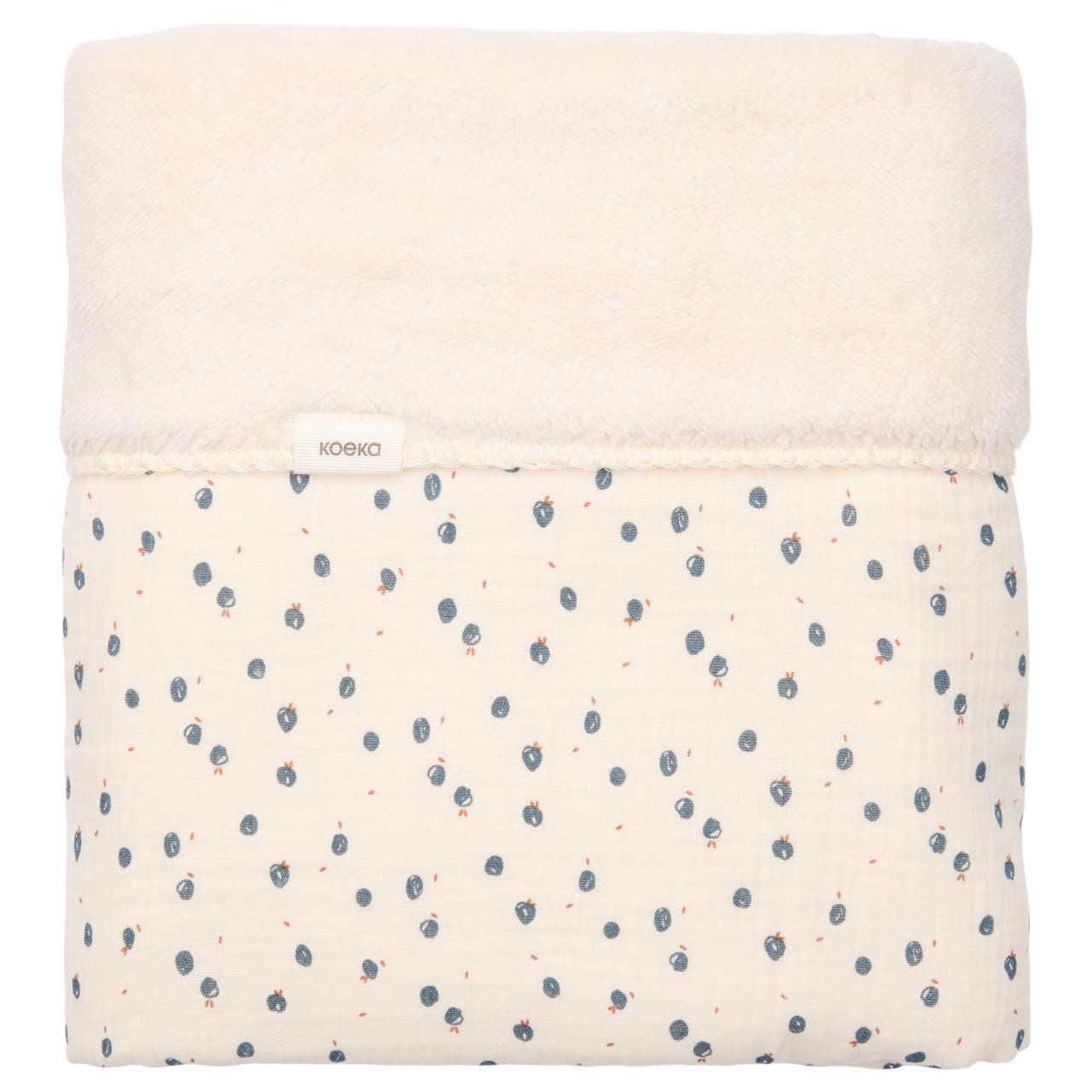 Koeka wiegdeken Teddy Lugo off white