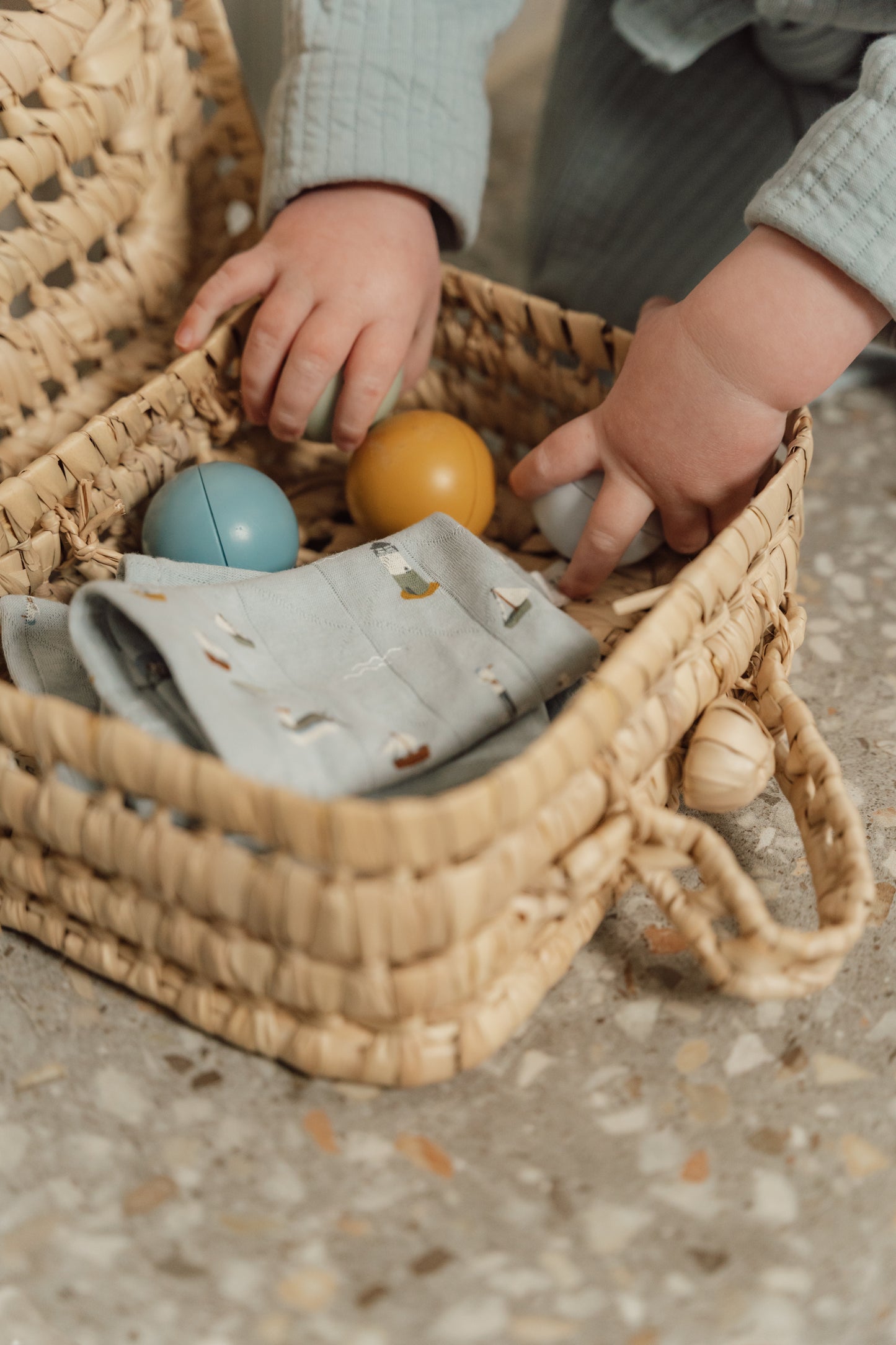 Little Dutch bad ballenbaan blue