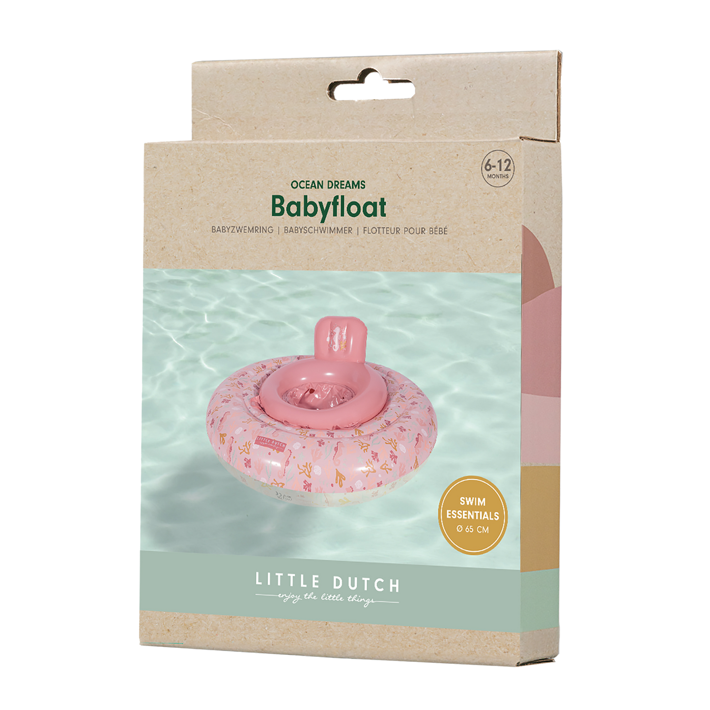 Babyfloat Ocean Dreams Pink (6-12 maanden)