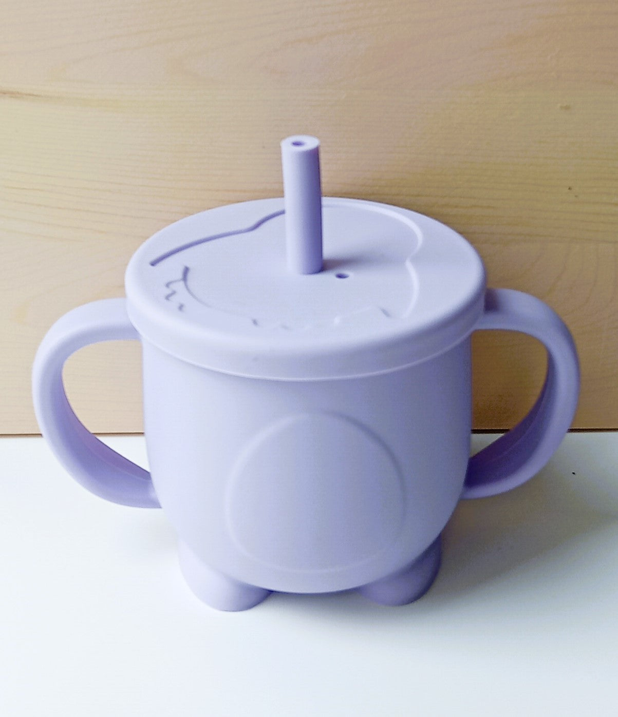 Siliconen drinkbeker pinguïn (4kleuren)