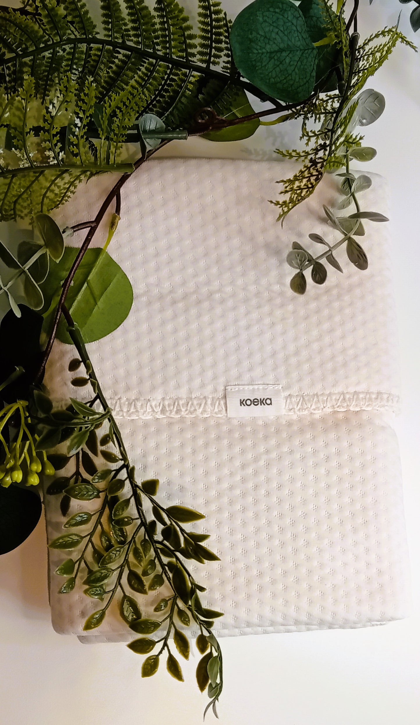 Koeka wiegdeken Warm White