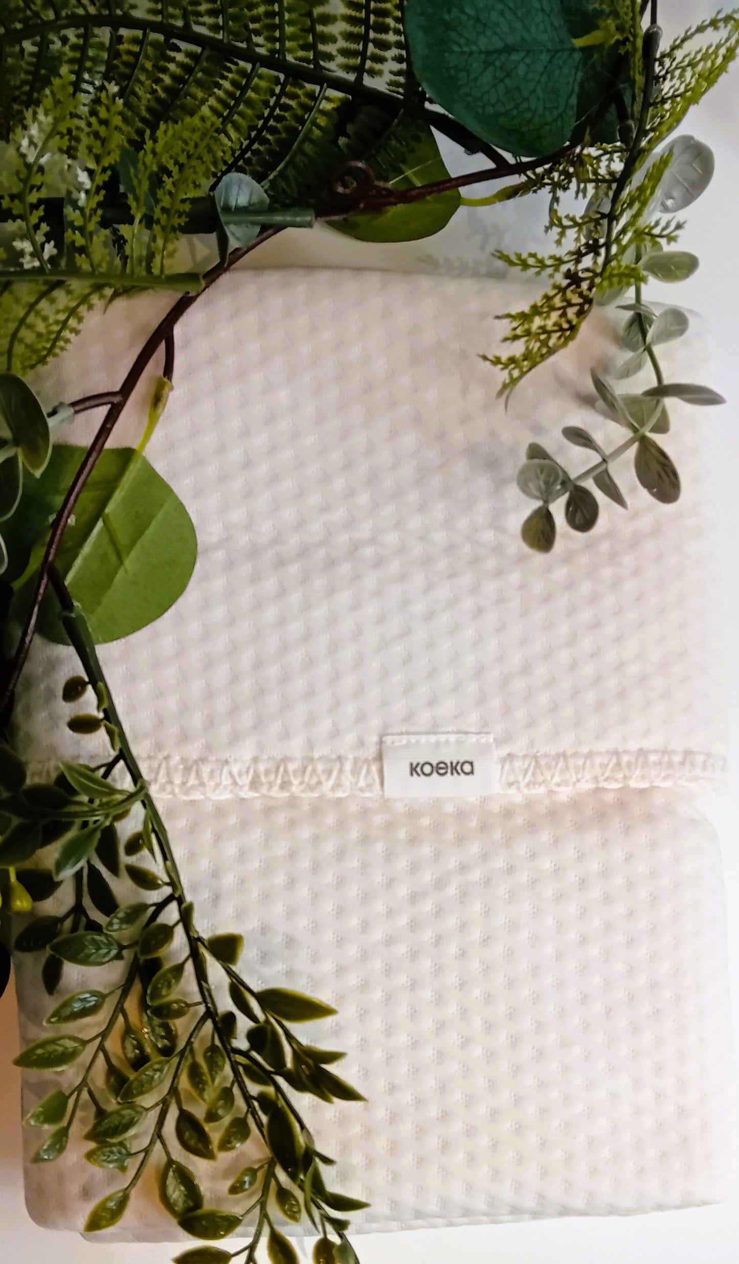 Koeka wiegdeken Warm White