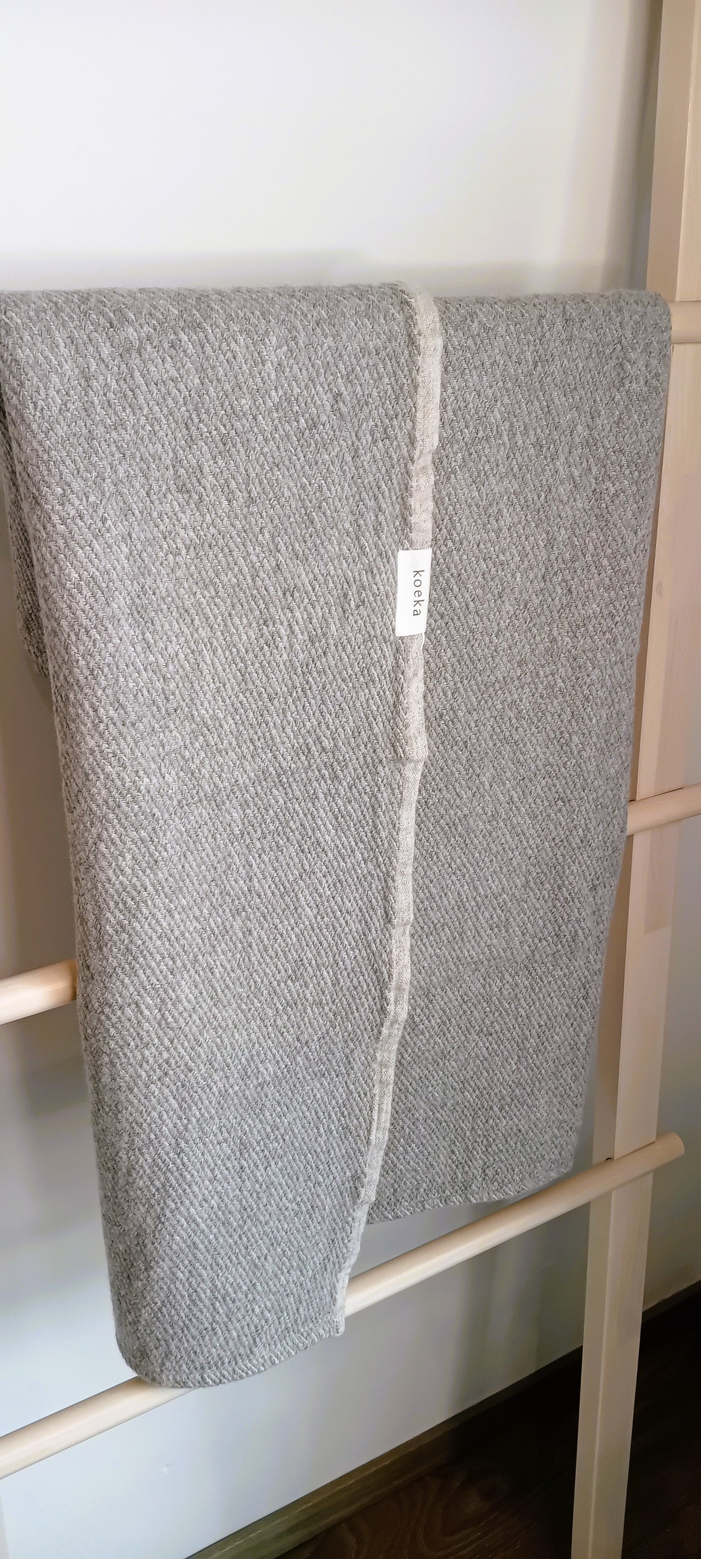 Koeka wiegdeken Soft Grey