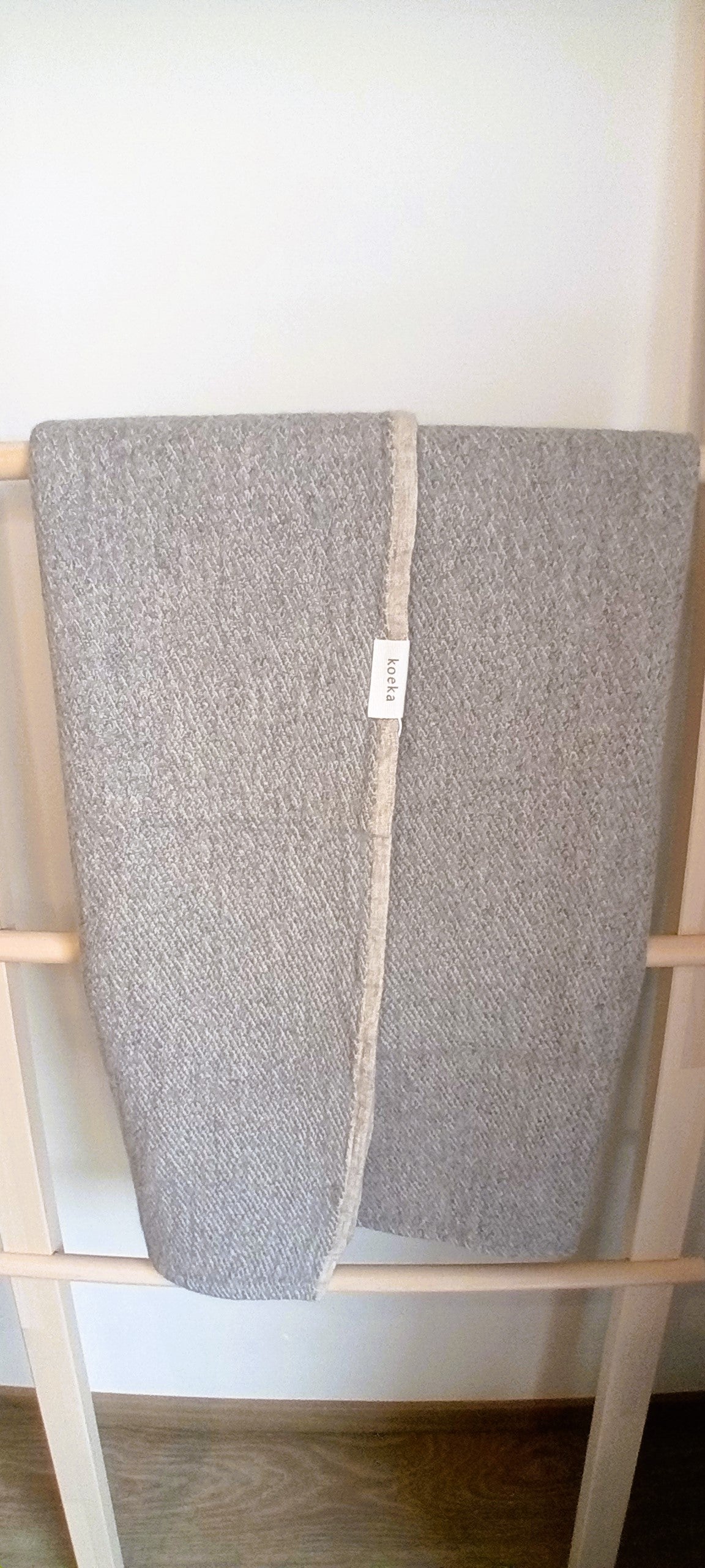 Koeka wiegdeken Soft Grey