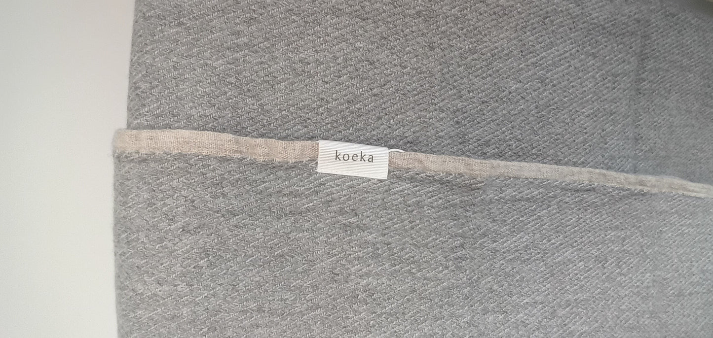 Koeka wiegdeken Soft Grey