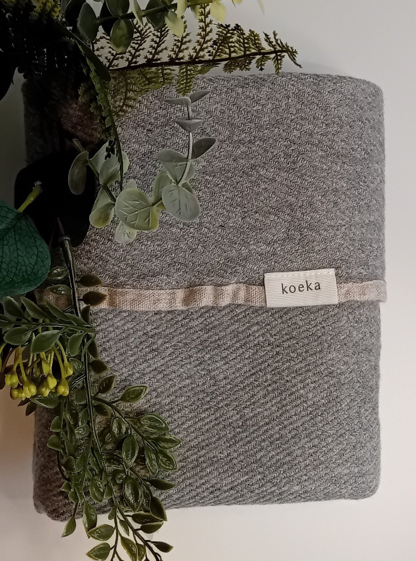 Koeka wiegdeken Soft Grey