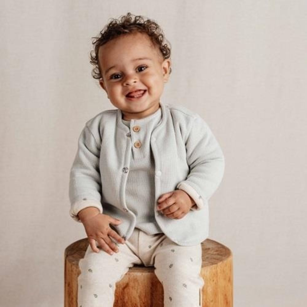 Little Dutch jasje wafel Soft Green