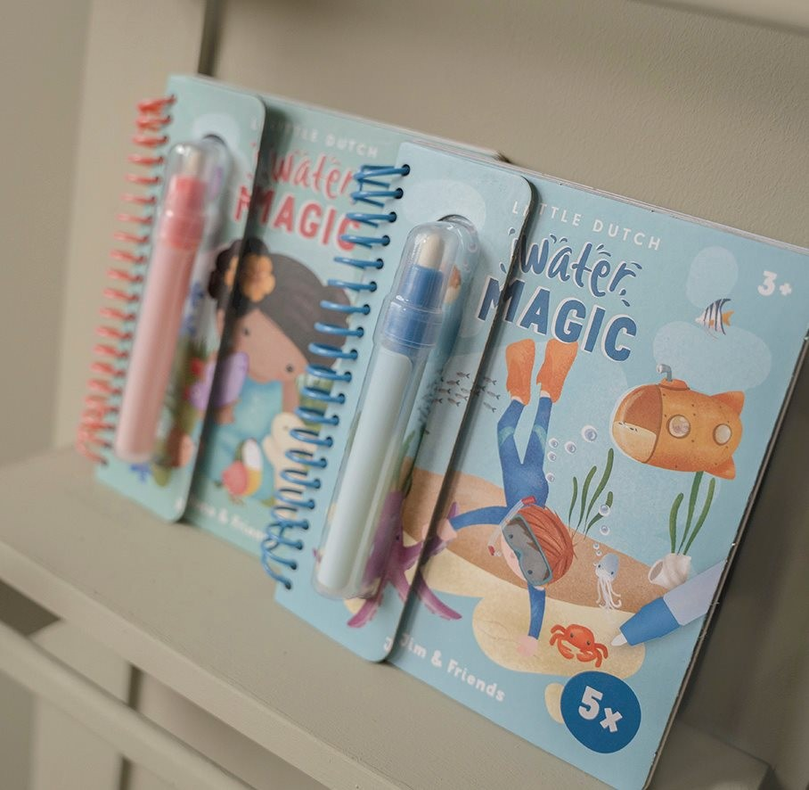 Little Dutch waterkleurboek Jim & Friends