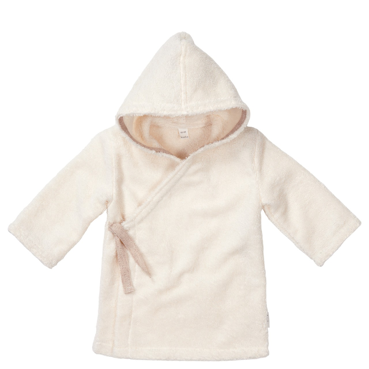 Koeka baby badjas Dijon Daily warm white