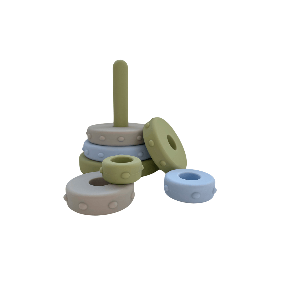 Mabebi stapelringen groen