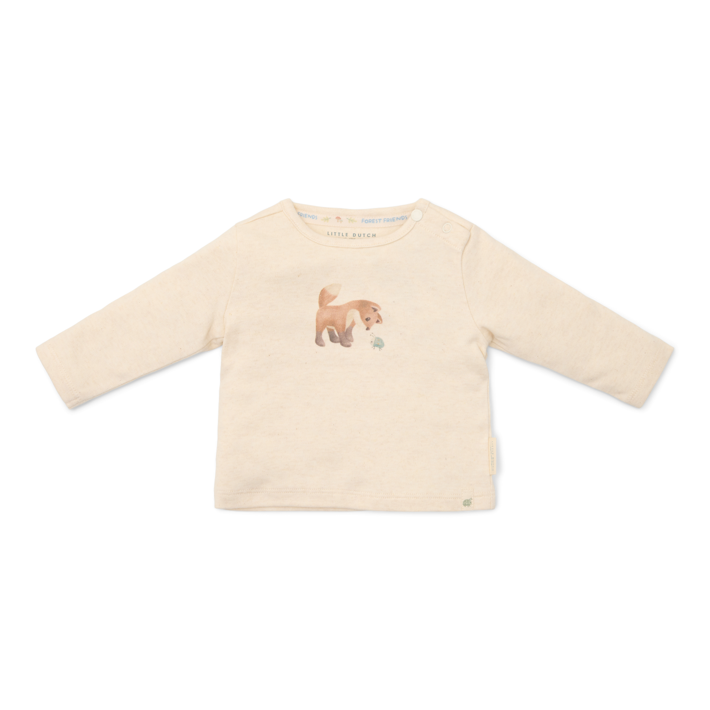 T-shirt lange mouw Zand Forest Friends maat 62