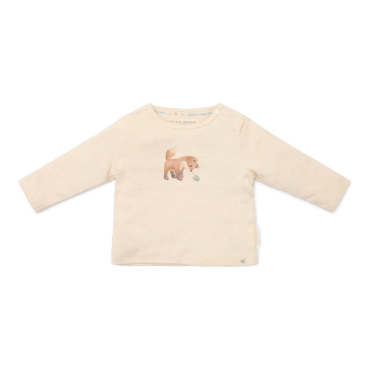 T-shirt lange mouw Zand Forest Friends maat 56