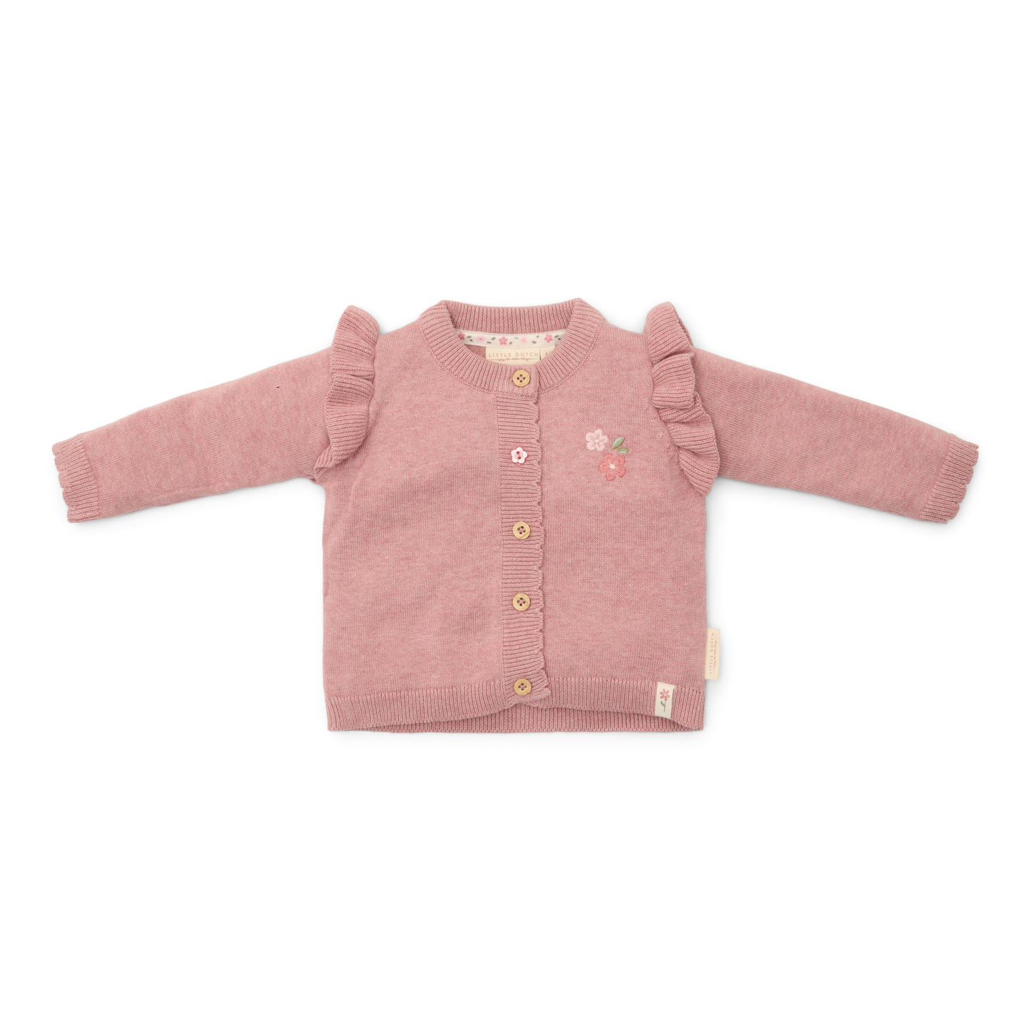 Gebreid vestje Fairy Pink maat 62