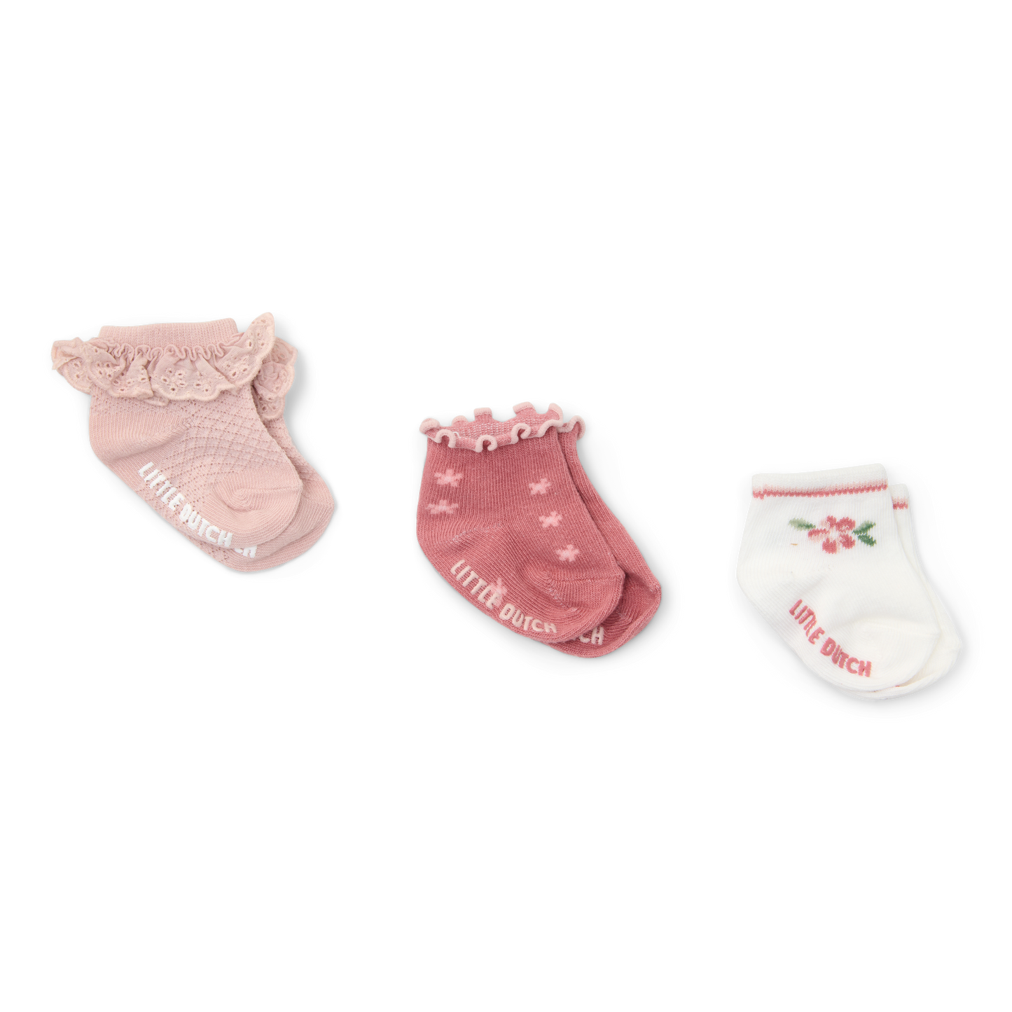 Sokjes set van 3 maat 44/56