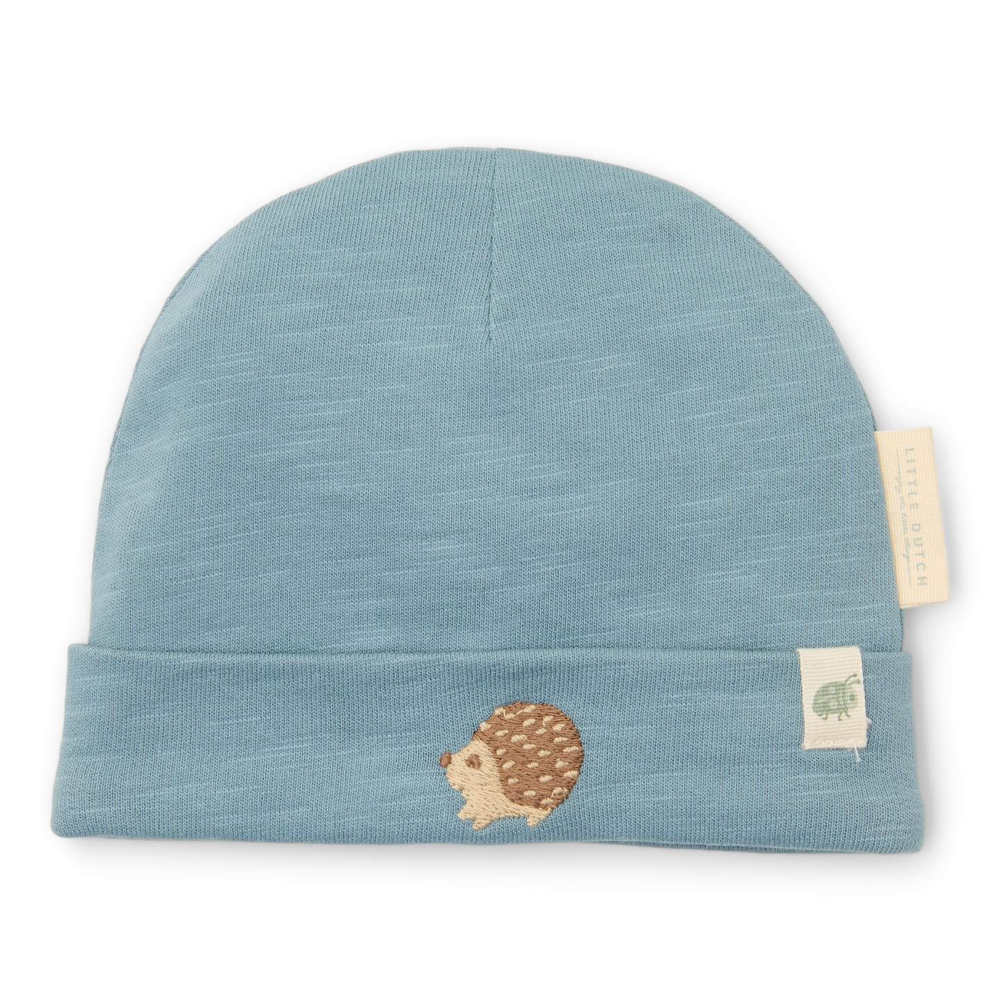 Babymuts Stone Blue maat 44/56 0-3M