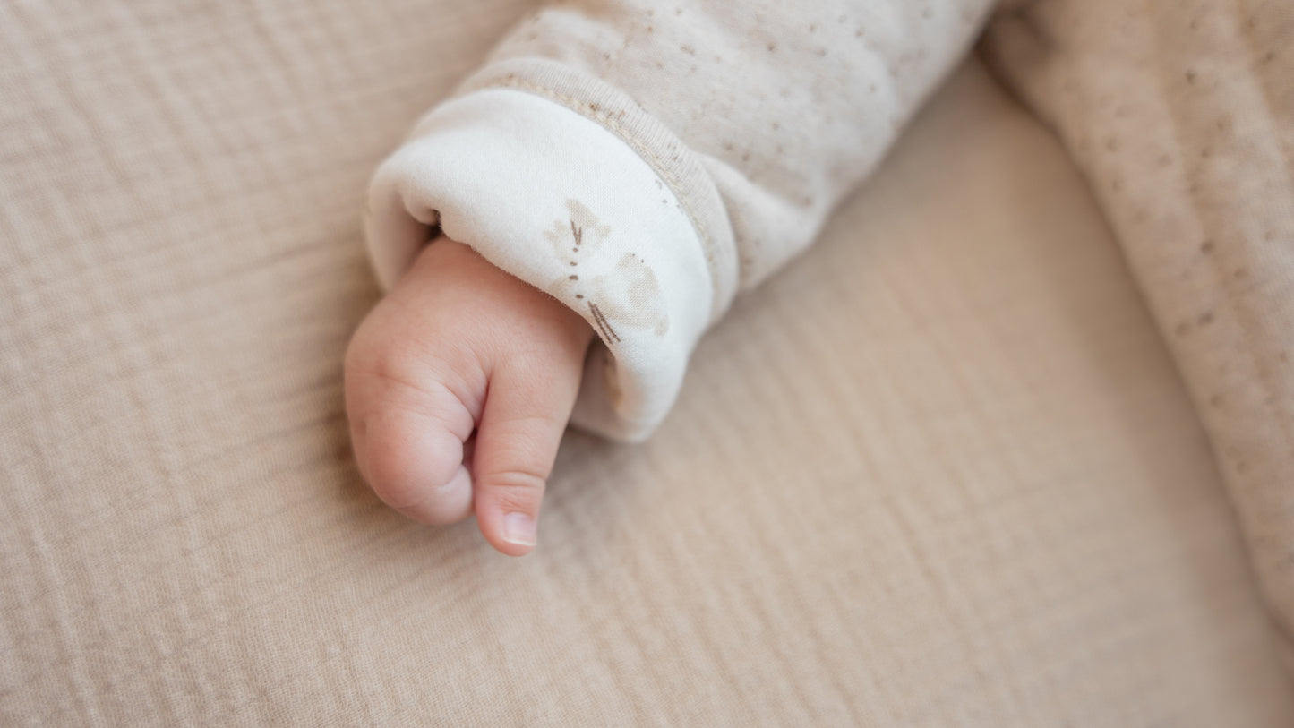 Little Dutch reversible babyjasje Baby Bunny/Nappy Sand