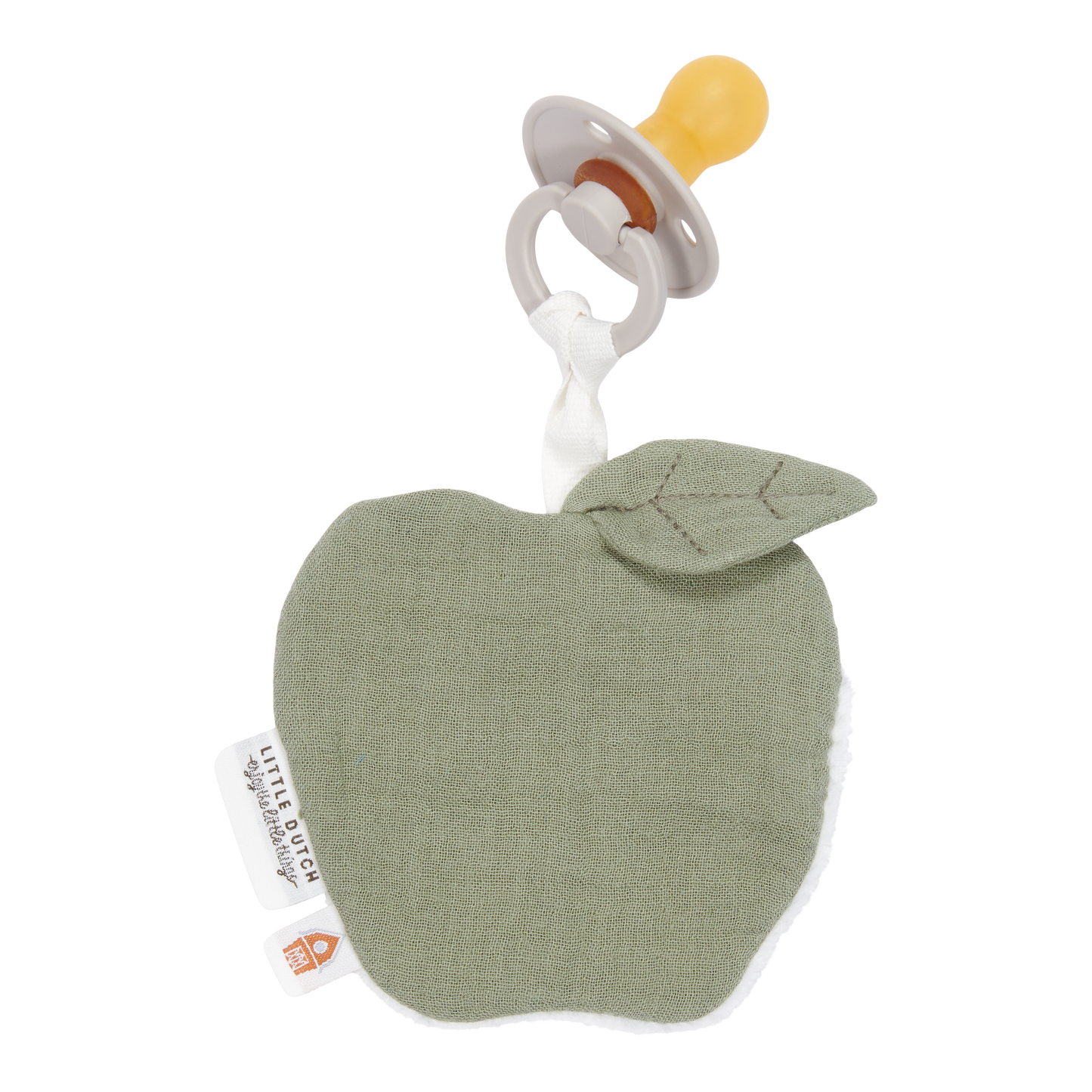 Little Dutch speendoekje hydrofiel Appel Olive