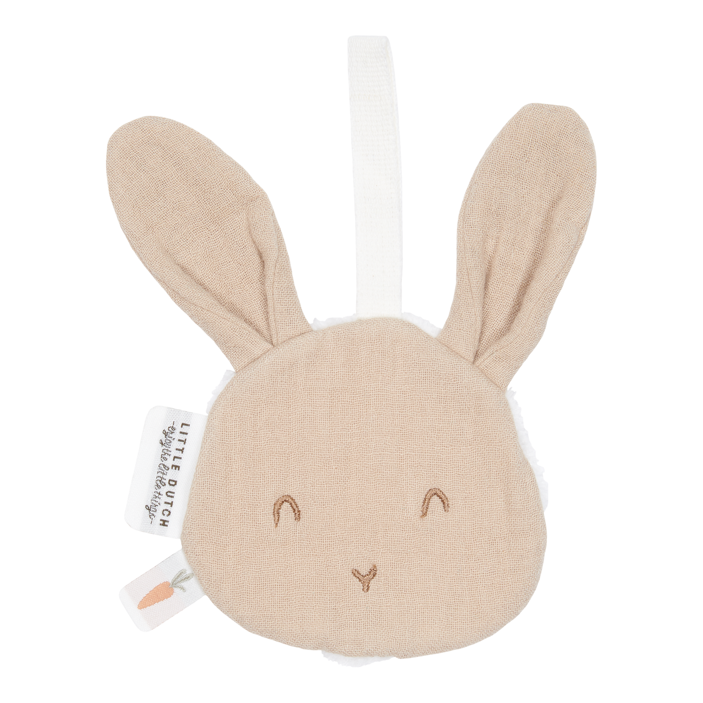 Little Dutch speendoekje hydrofiel konijn Beige