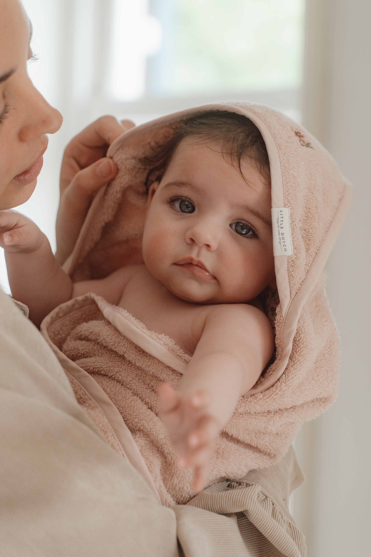 Little Dutch badcape 75x75cm "Blossom"