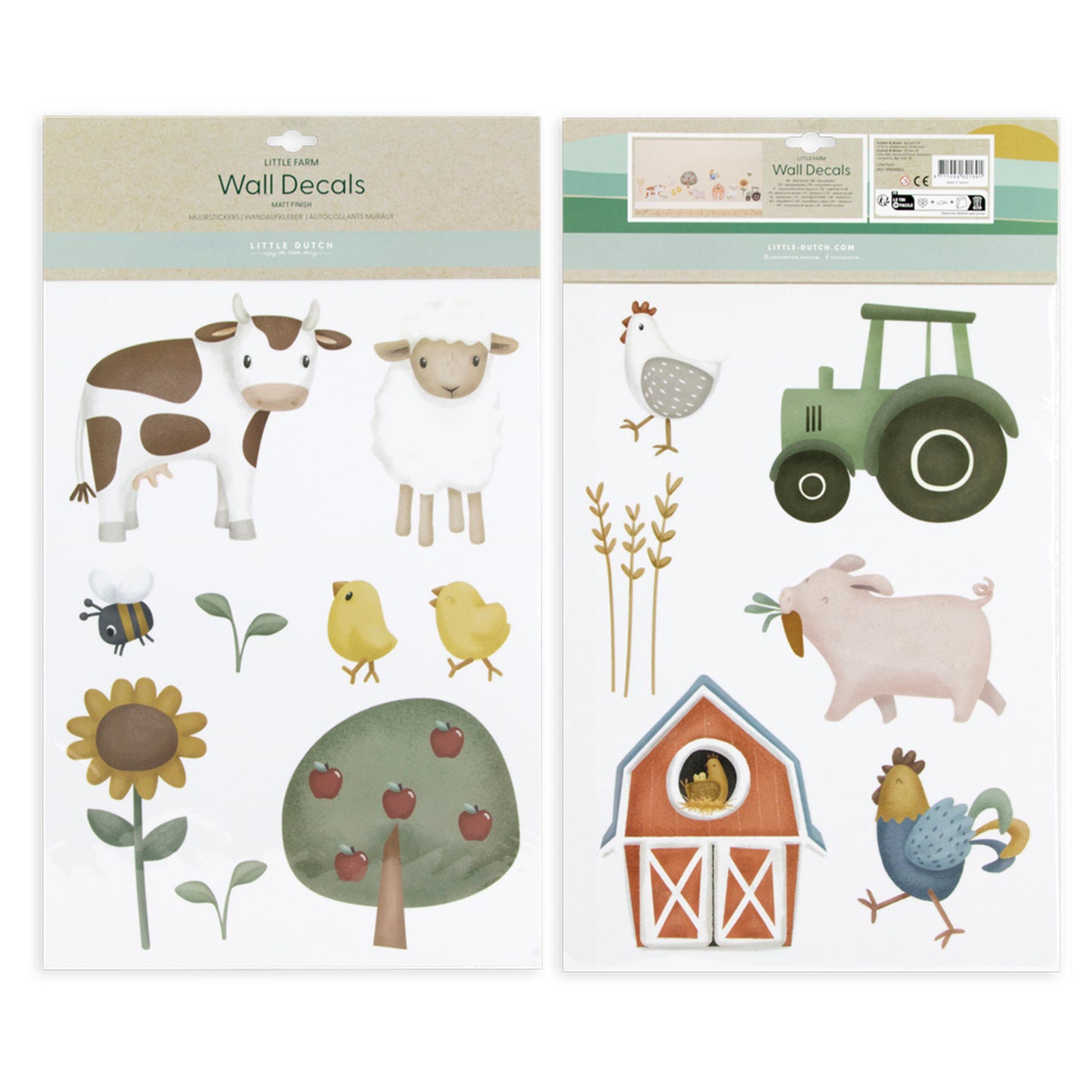 Little Dutch muurstickers "Little Farm"