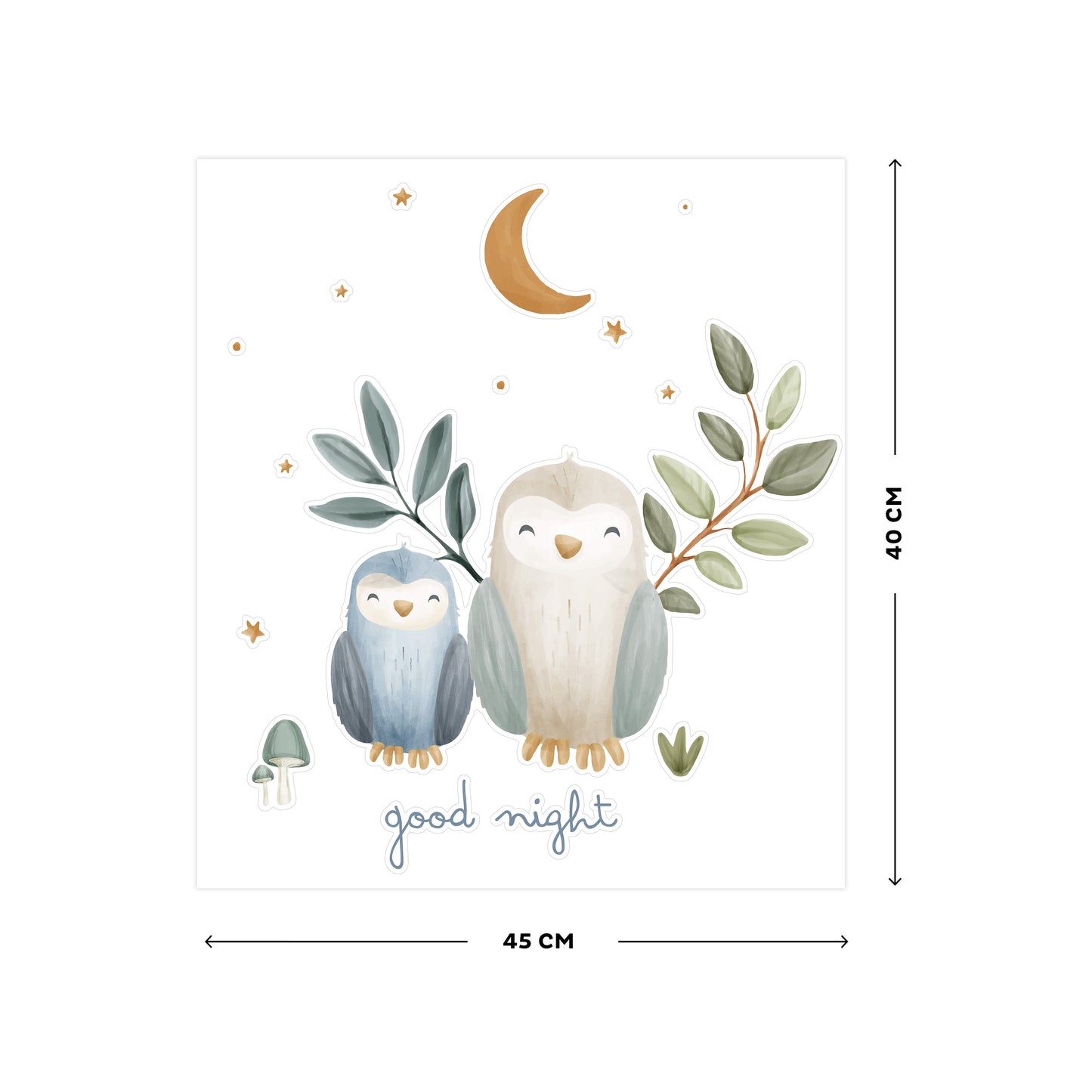 Little Dutch muurstickers "Good Night"