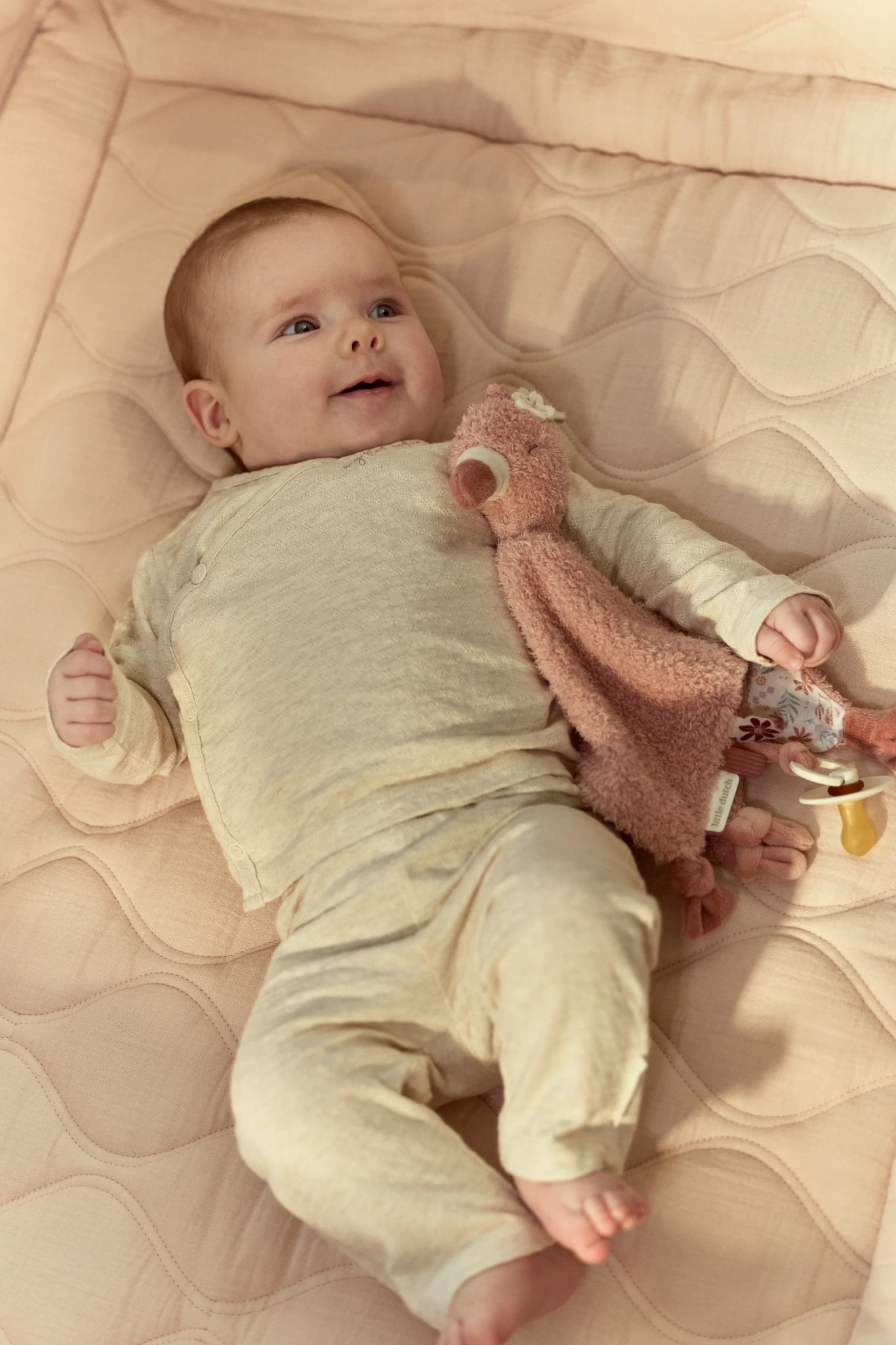 Knuffeldoekje flamingo