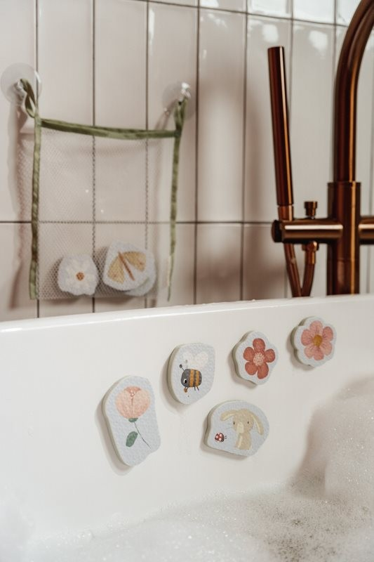 Little Dutch bad foam figuren Flowers & Butterflies