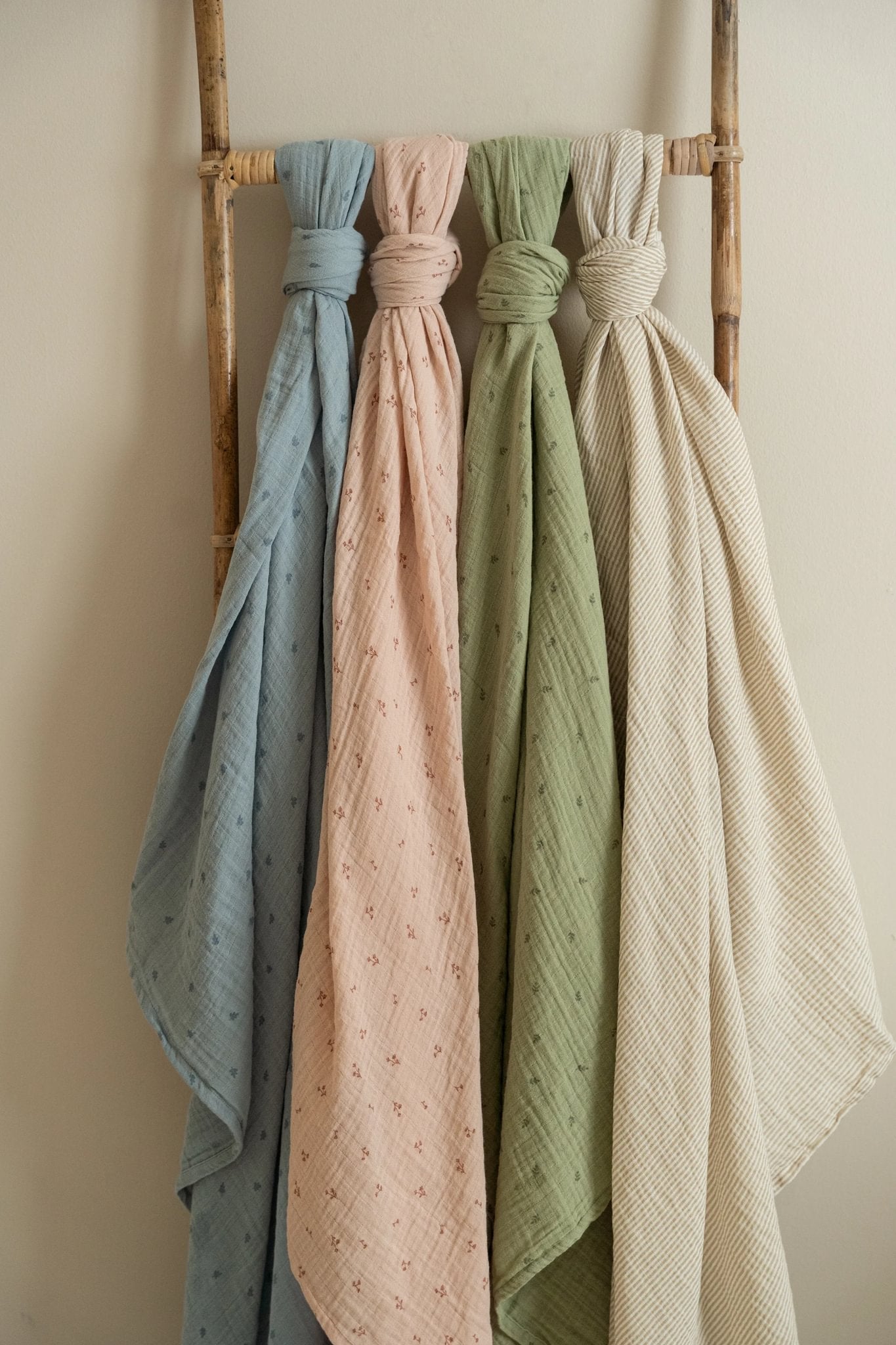 Tetradoek hydrofiel beige "Pure Soft Beige" 120x120cm