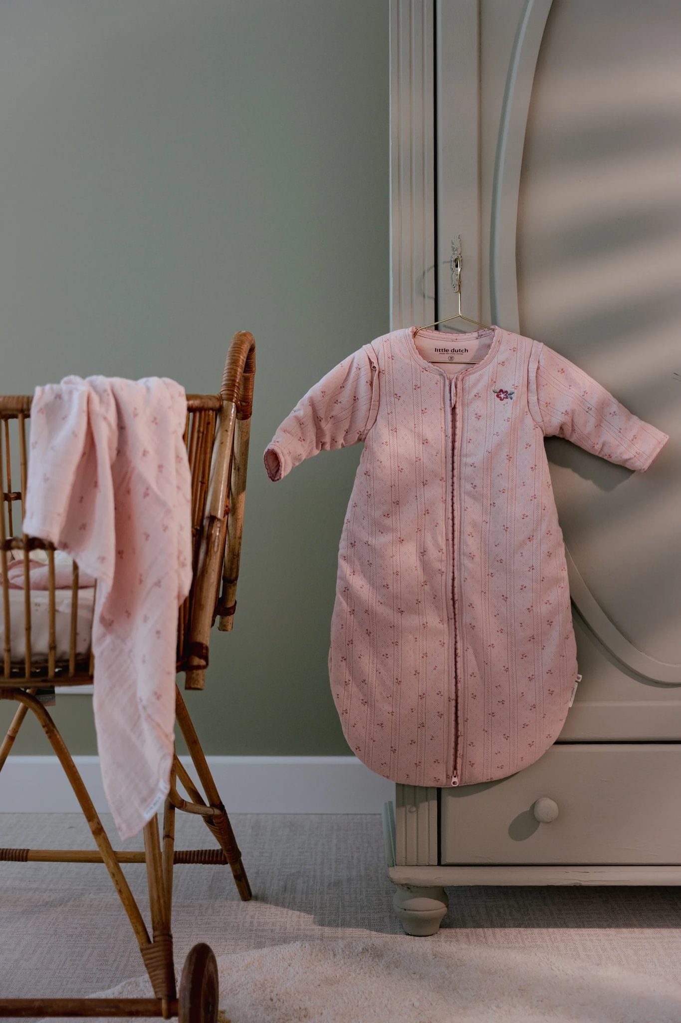 Slaapzak winter pink "Pure Blossom"