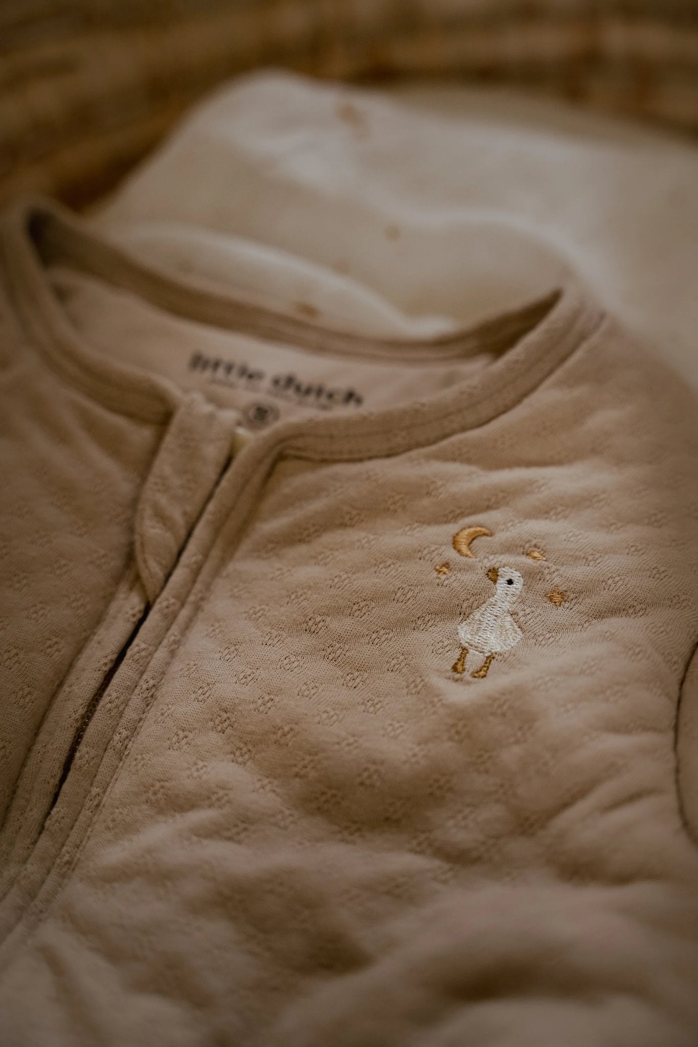 Slaapzak winter soft beige "Little Goose"
