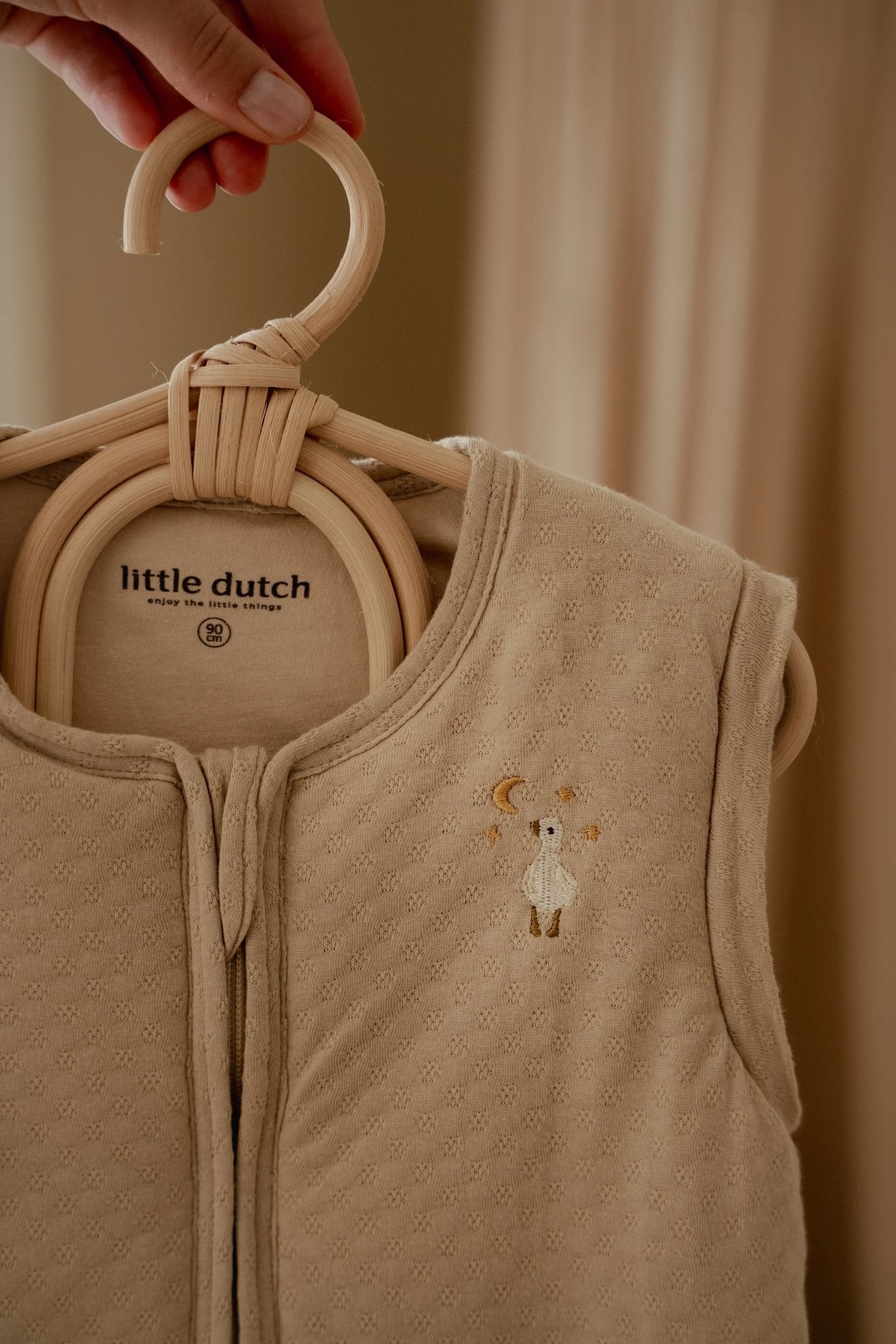 Slaapzak winter soft beige "Little Goose"