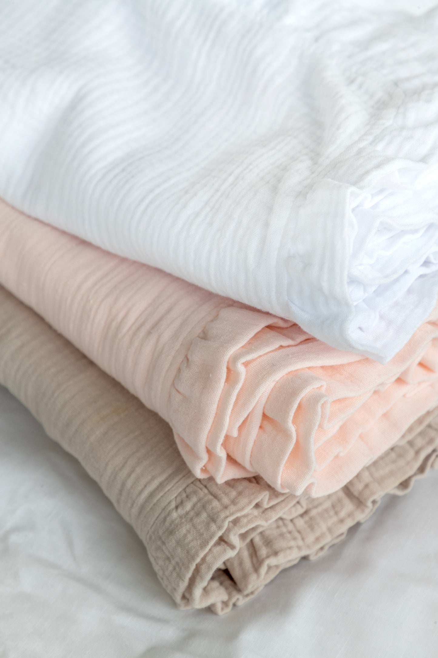 Living Nature deken Delphine Camel (beige)