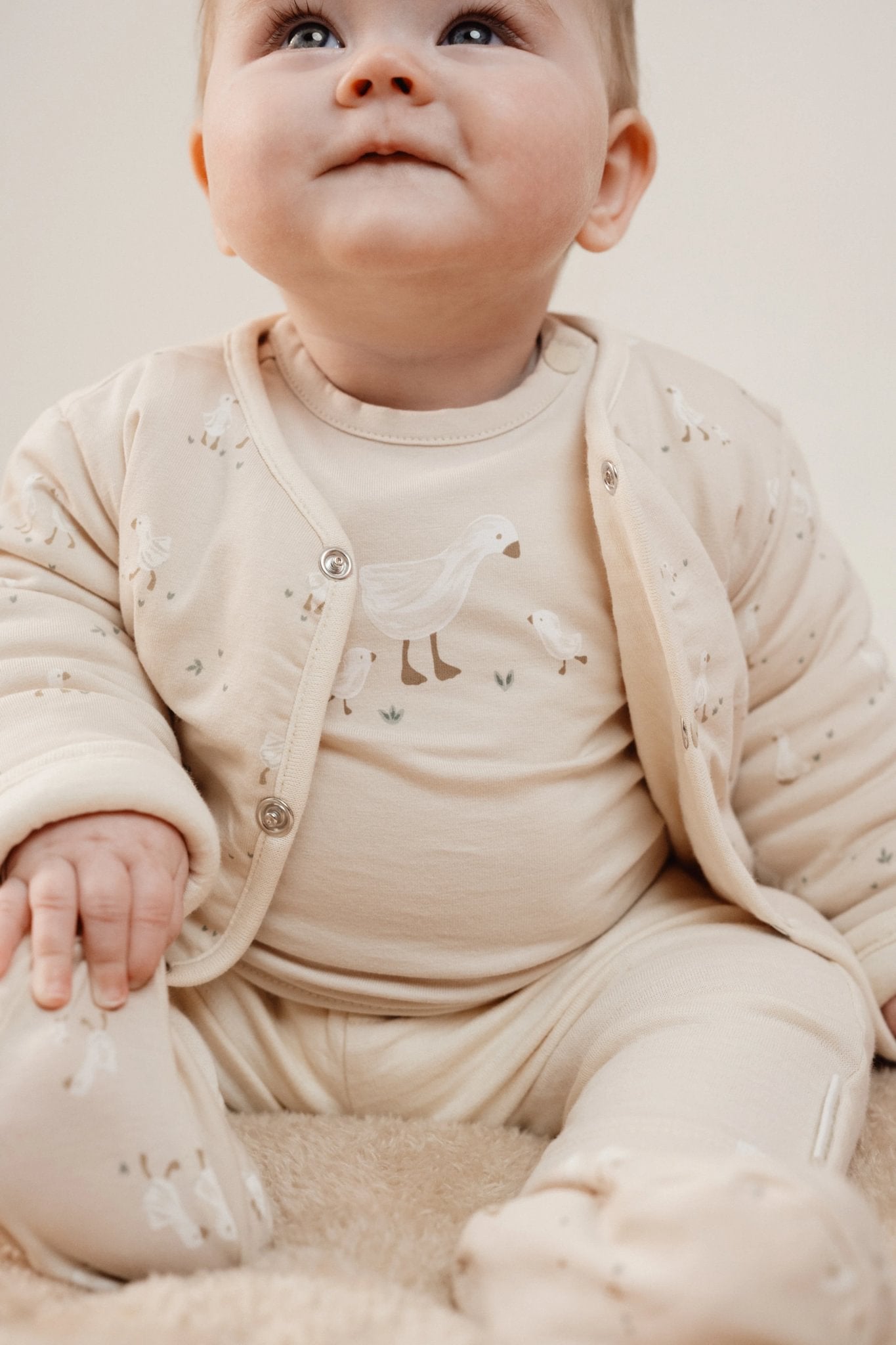 Vest beige Little Goose