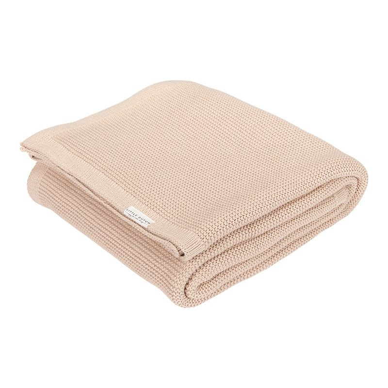 Little Dutch gebreid wiegdeken Beige
