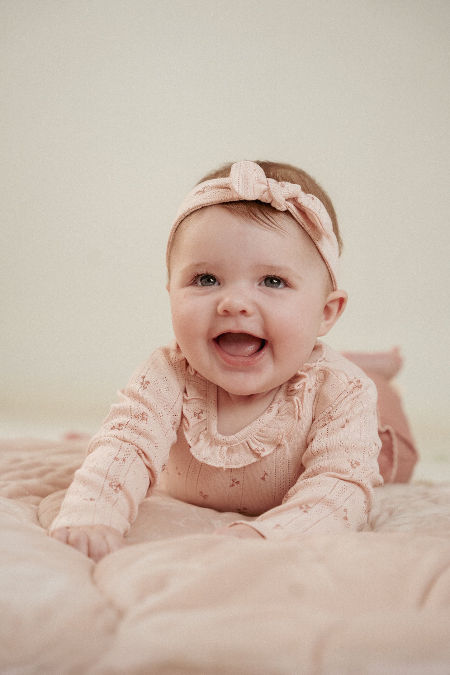 Romper lange mouw Fairy Flowers maat 68