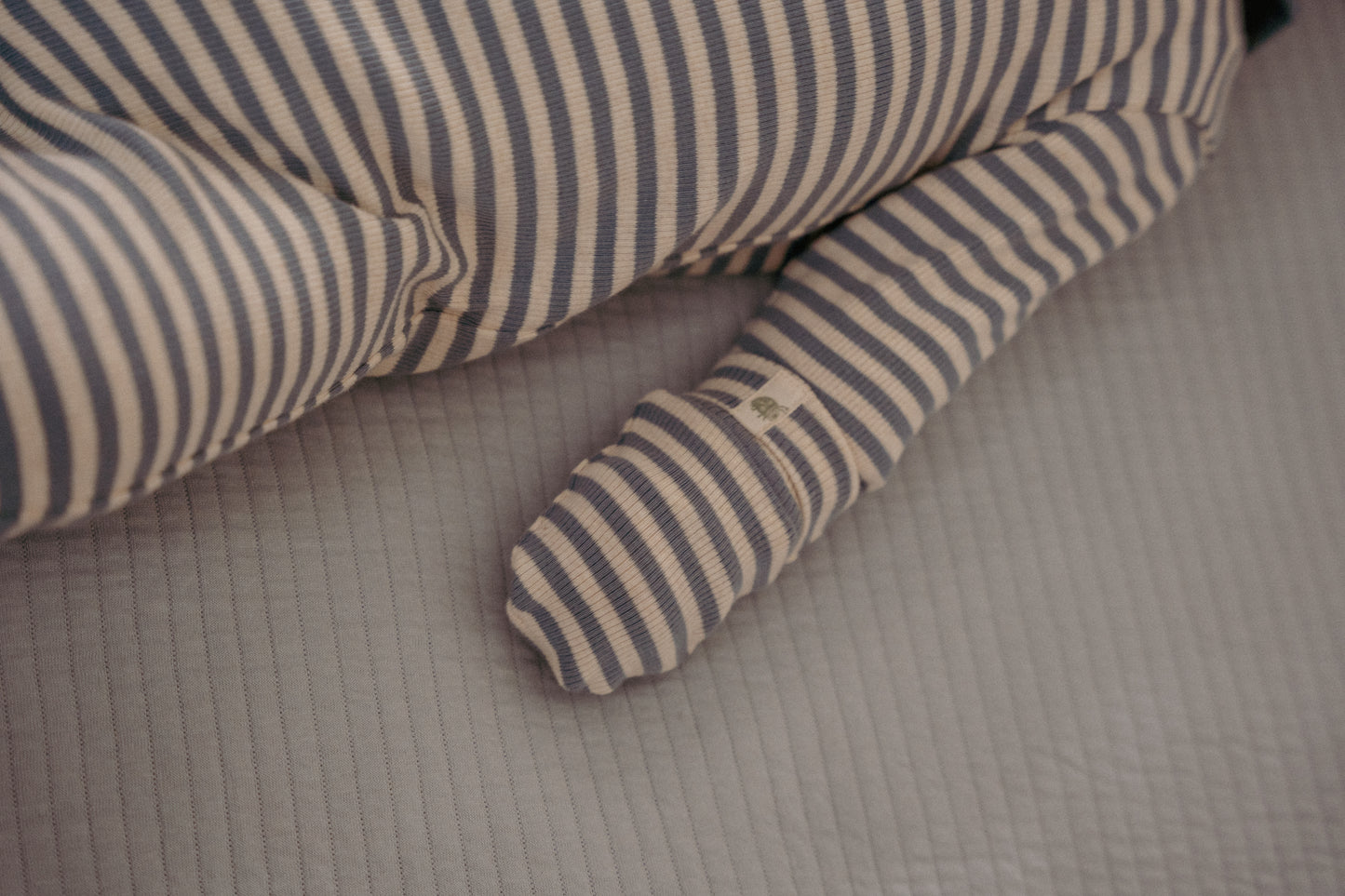 Krabwantjes Stone Blue Stripe