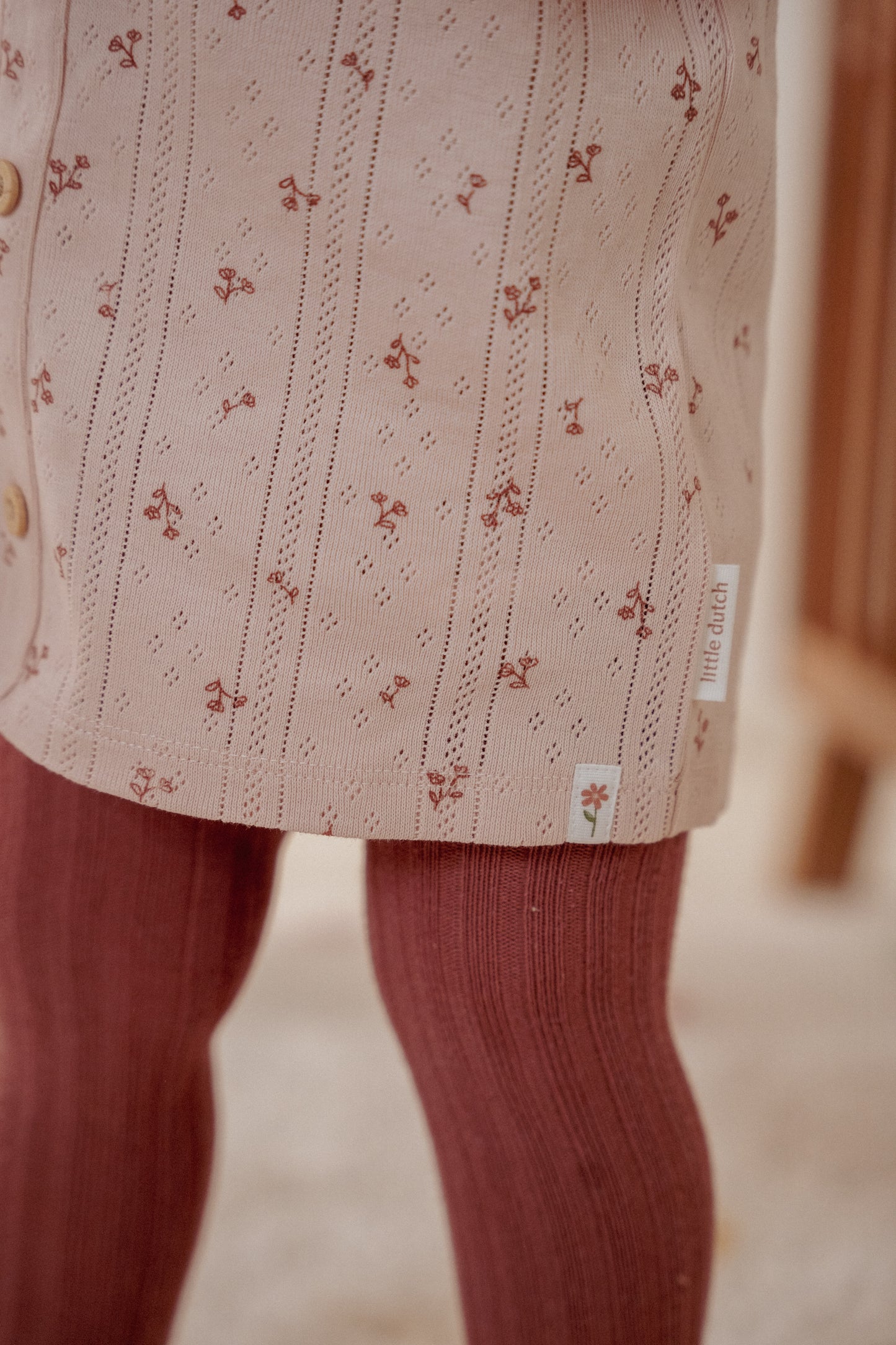 Jurkje lange mouw Fairy Garden maat 68