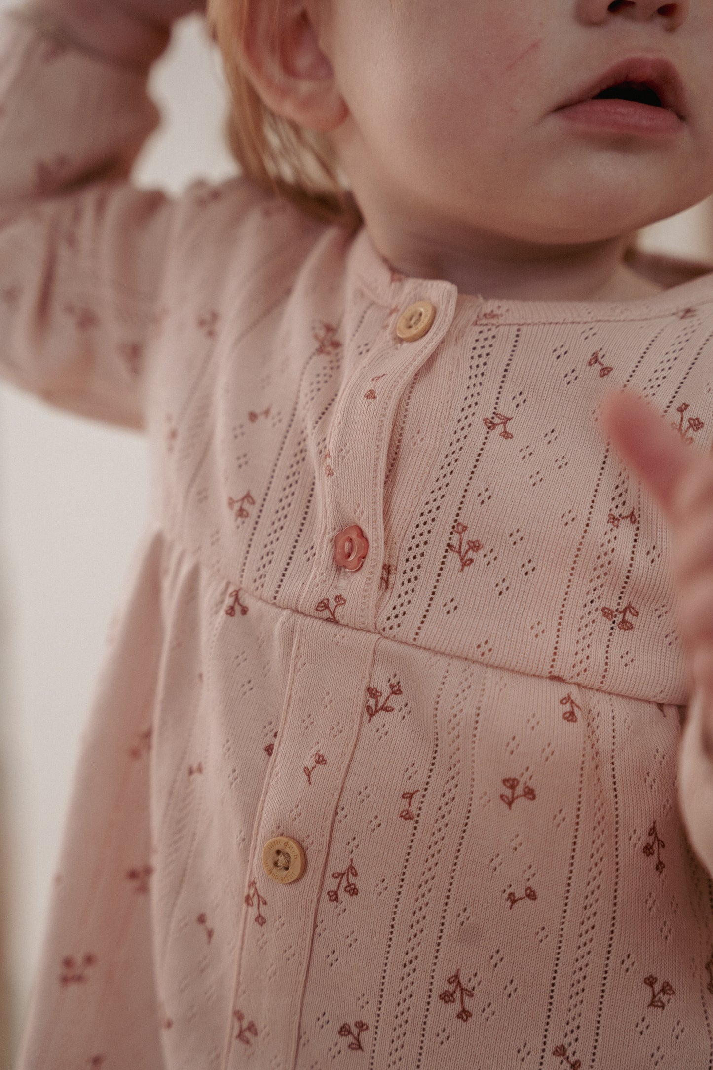 Jurkje lange mouw Fairy Garden maat 68