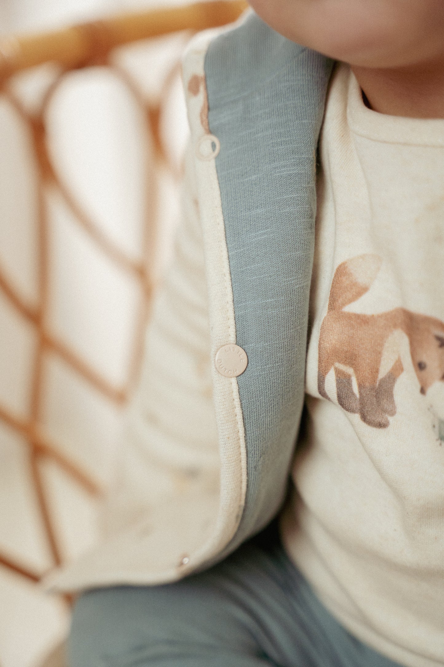 T-shirt lange mouw Zand Forest Friends maat 62