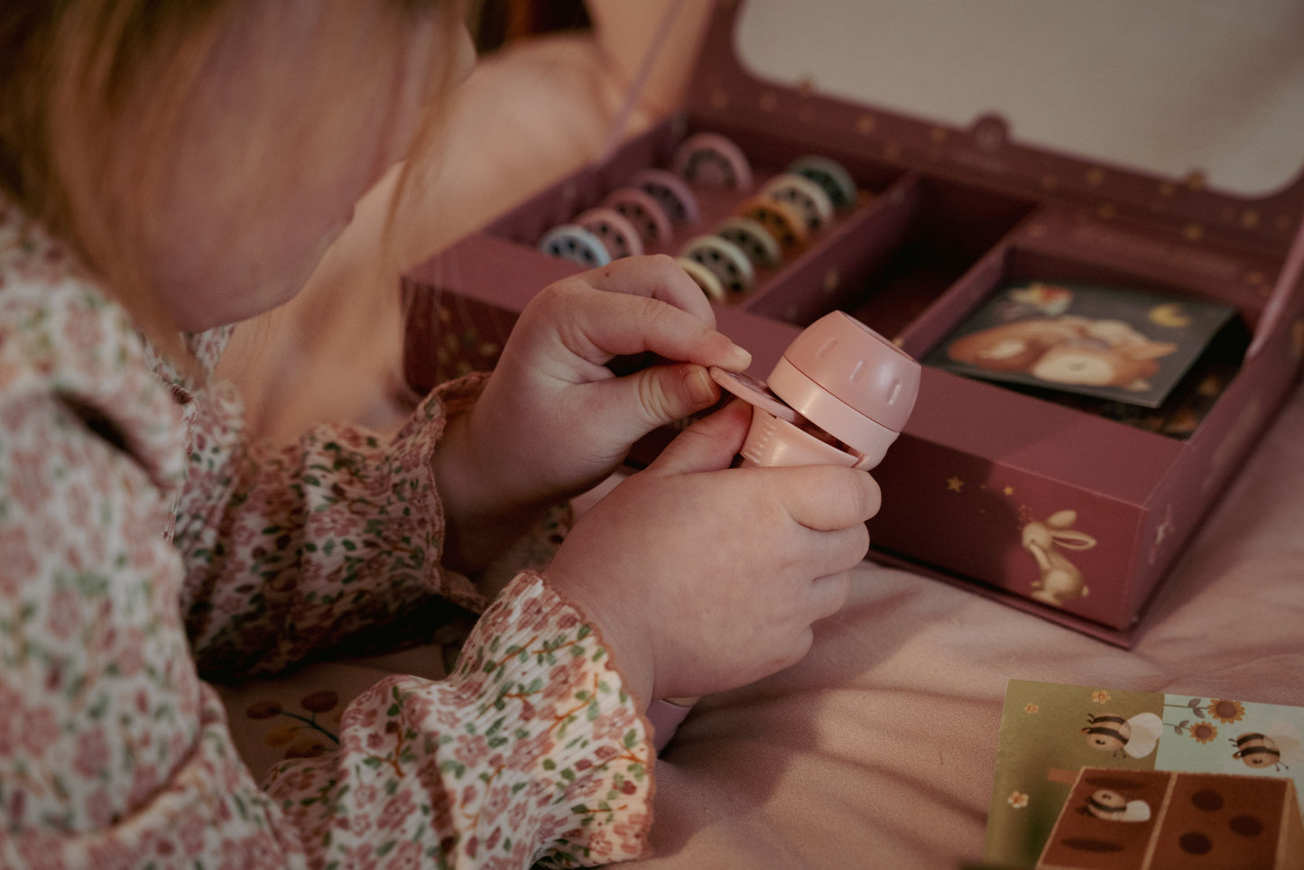 Verhalen projector zaklamp "Fairy Garden"