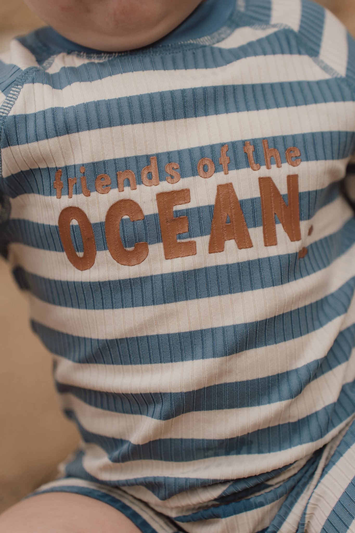 Zwempak Ocean Blue Stripes