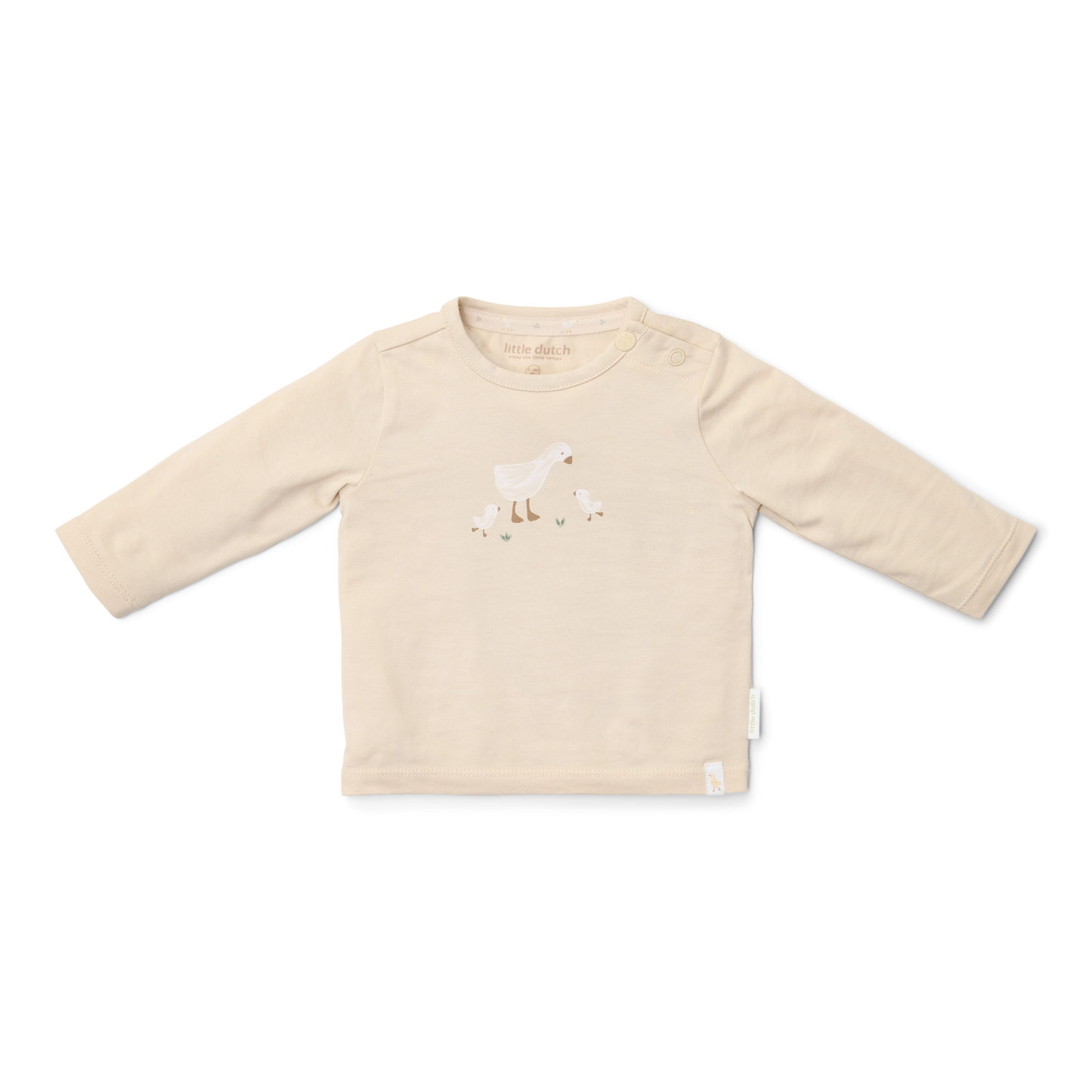 T-shirt lange mouw Sand Little Goose