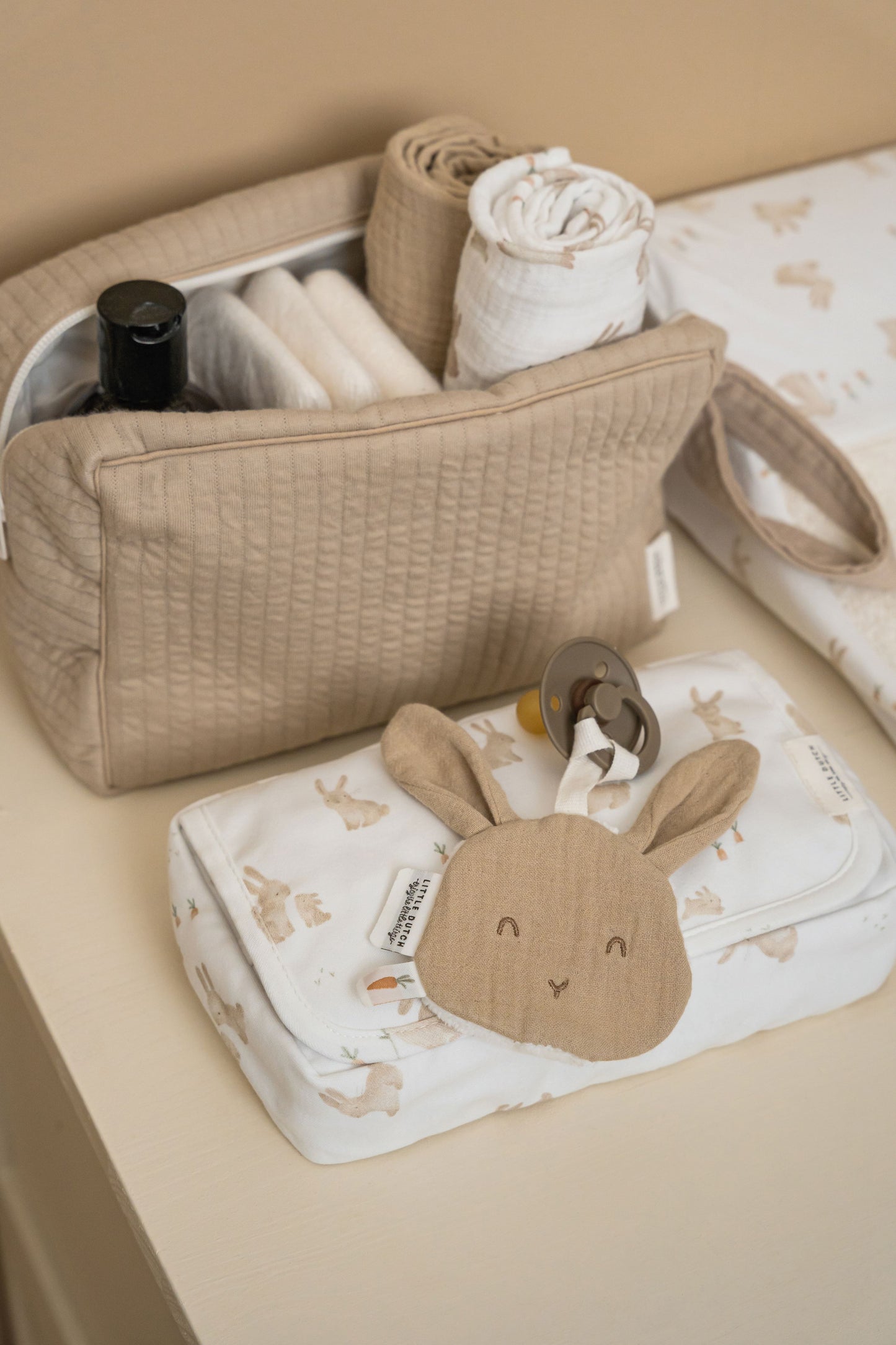 Little Dutch toilettas groot Pure Beige