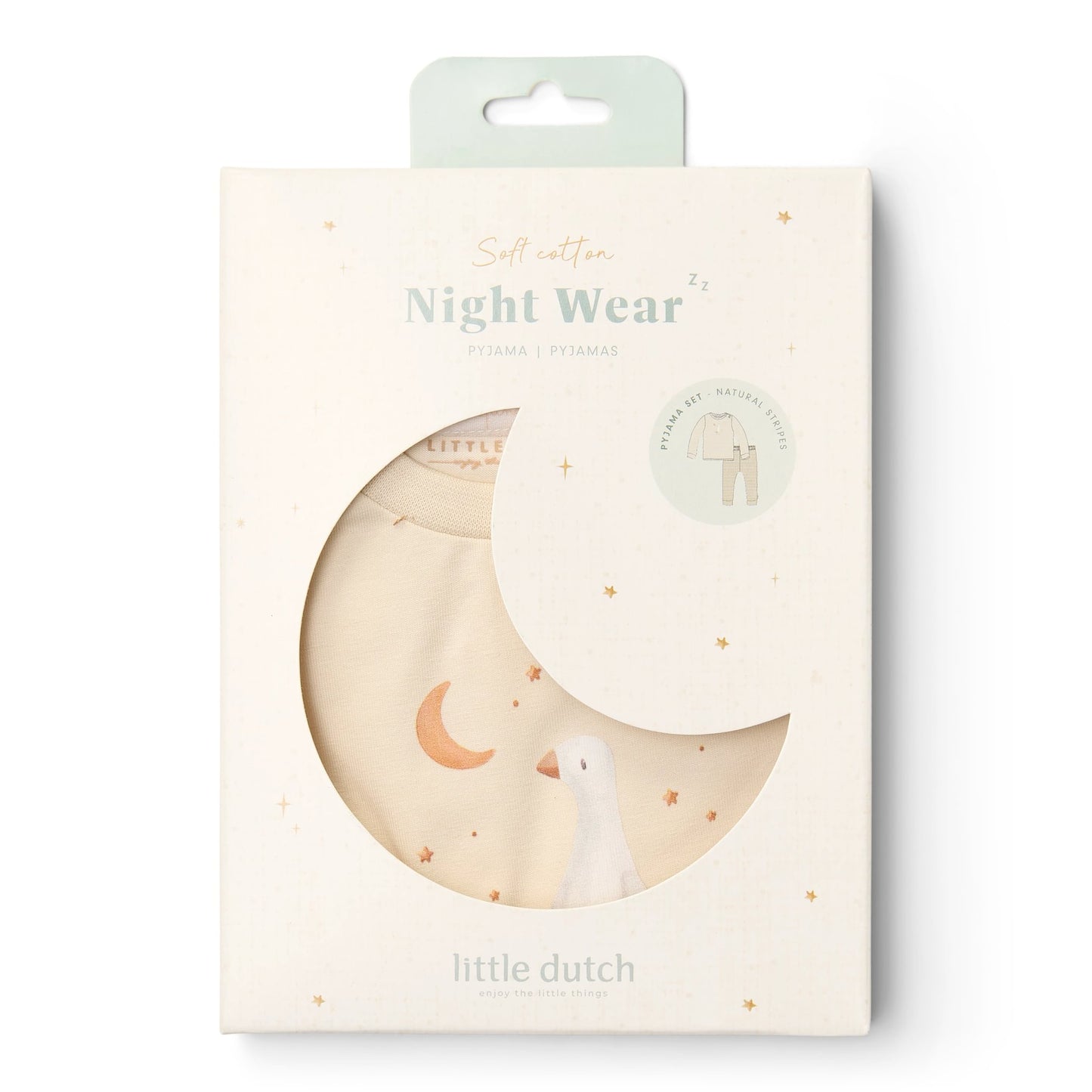 Little Dutch tweedelige pyjama's - zand- gestreept