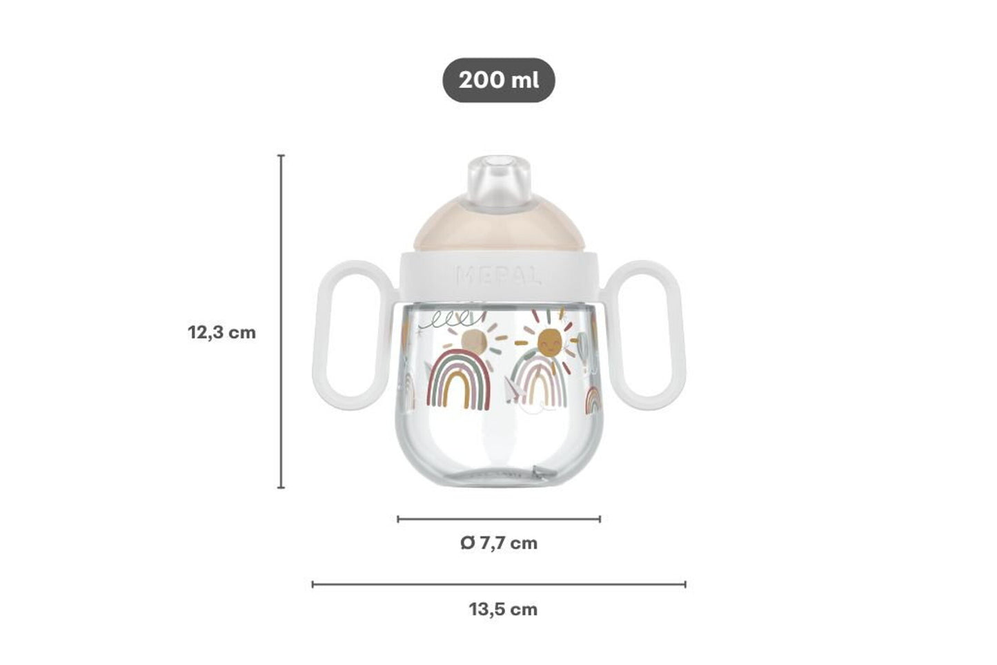 Antilek tuitbeker mio 200ml "Fairy Garden"