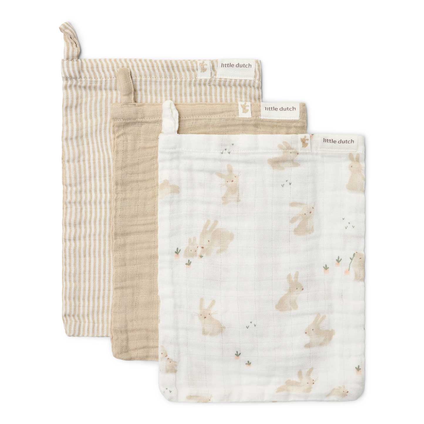 Washandjes "Baby Bunny"