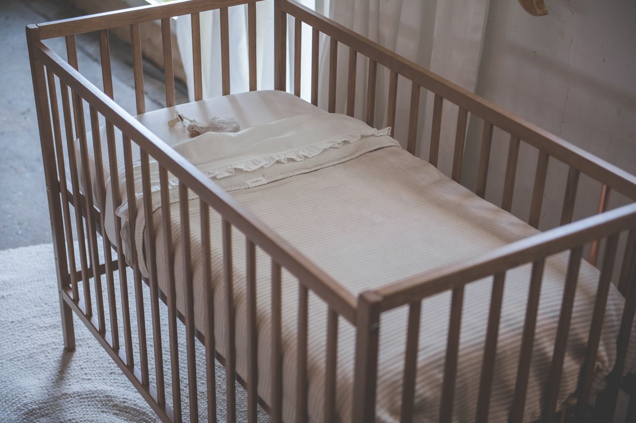 Koeka wiegdeken Teddy Sand